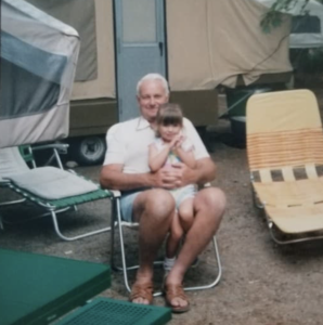 Megan & her Gradnfather Fred